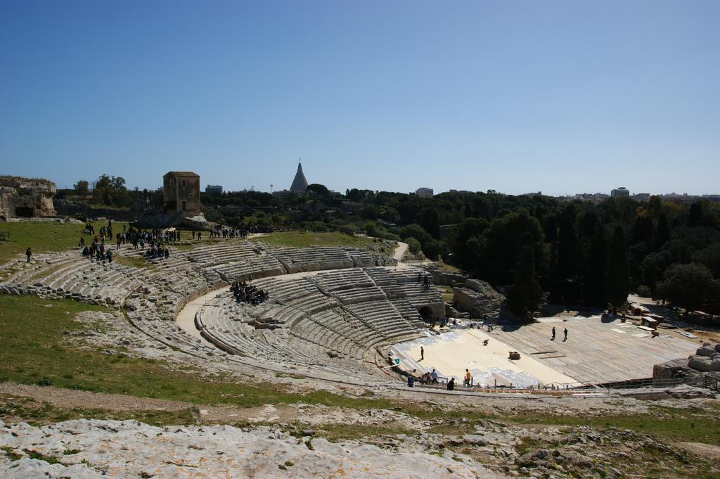 La Casa Dei Sogni Panzió Szirakúza Kültér fotó